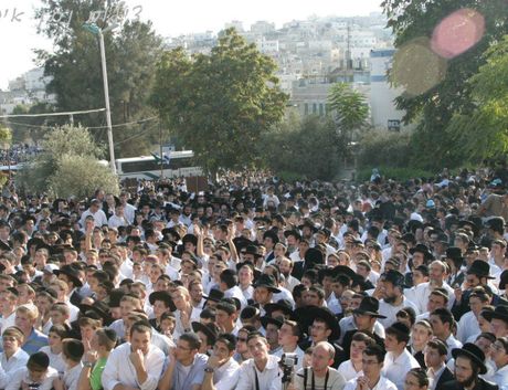 עליה לרגל למערת המכפלה. צילום: נתן איבגי